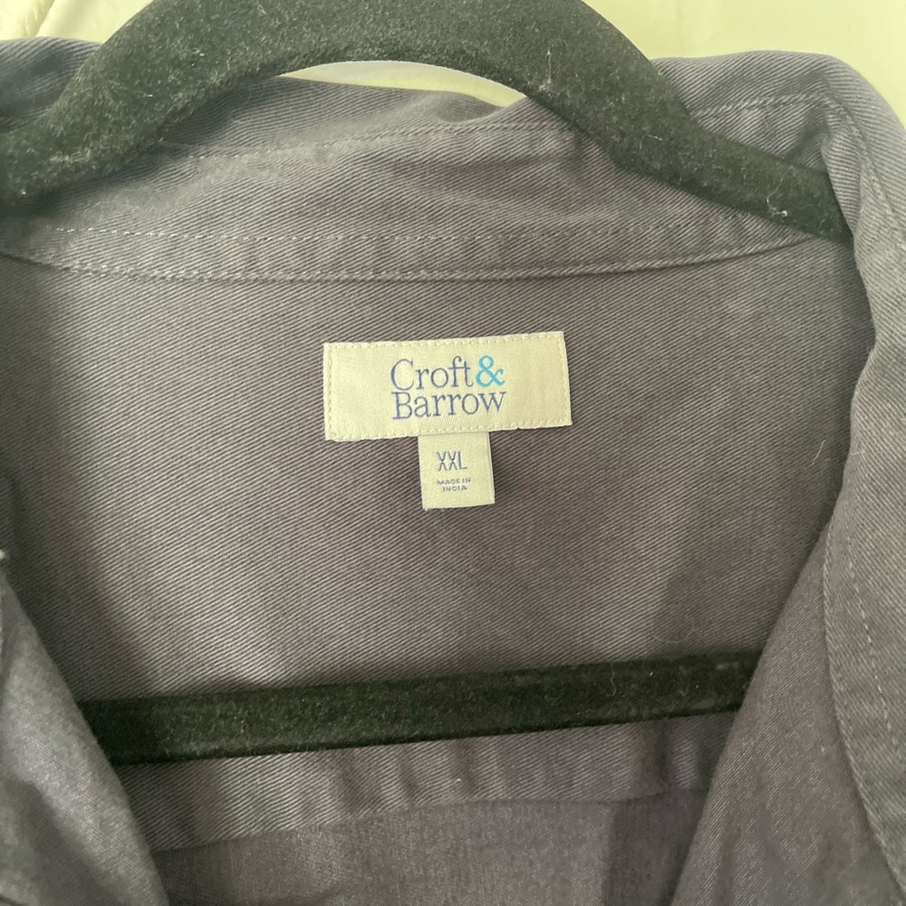 Croft & Barrow Outdoor Button Down Long Sleeve Shirt - Picture 3 of 5